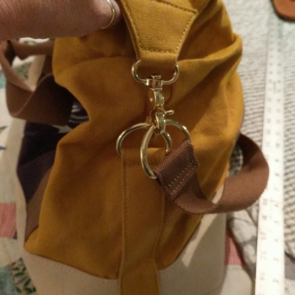 Spartina 449 Golden Two-Tone Anchor Duffle - Picture 7 of 12